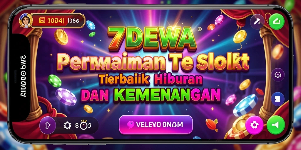 Gameplay menampilkan mesin Slot yang penuh warna dan beragam tema.
