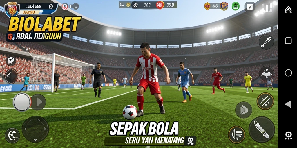 Tampilkan gameplay seru dalam BIOLABET, nikmati setiap momen di lapangan.