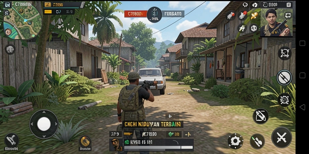 Tampilan gameplay C7890 yang menarik dan interaktif.