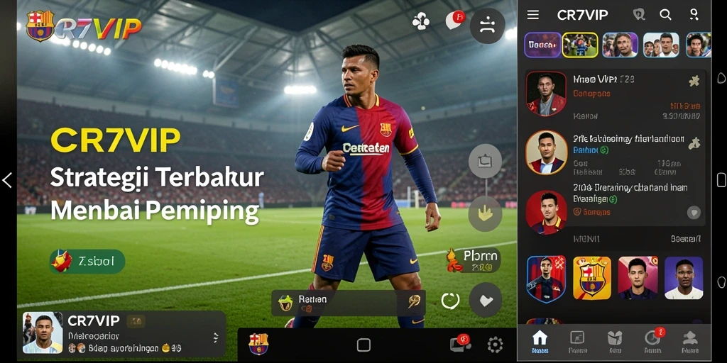 Gameplay dinamis dan menantang di CR7VIP.