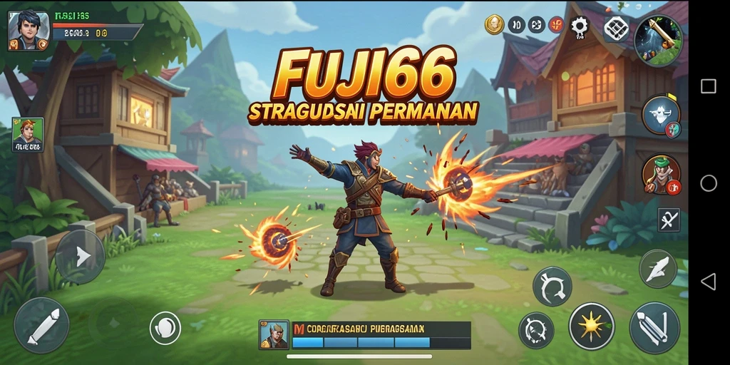 Tampilan epik gameplay strategi FUJI66 yang mendebarkan.