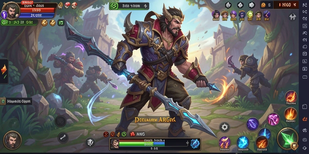 Gameplay seru IDN668 menampilkan pertempuran epik dan strategi mendalam.