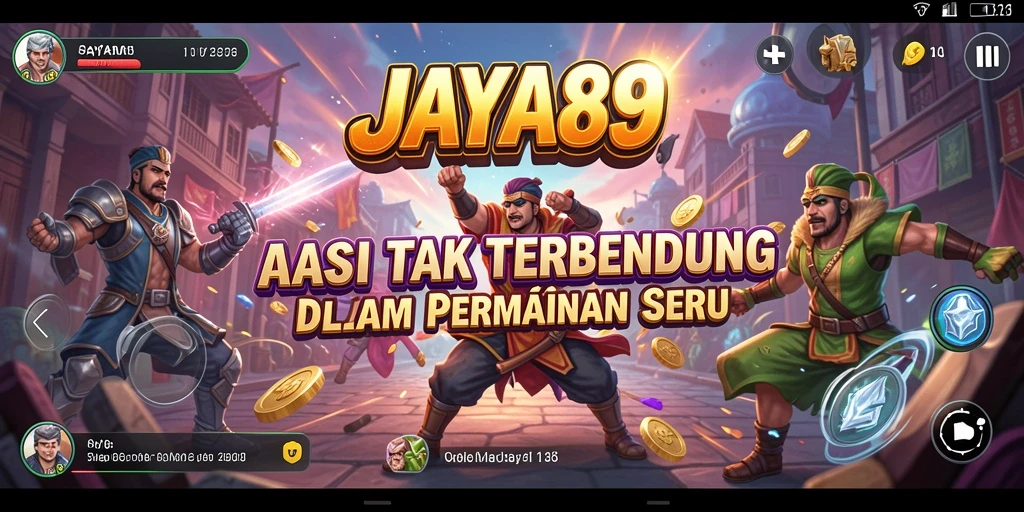 Tampilan gameplay seru dalam aksi JAYA89 yang menantang.