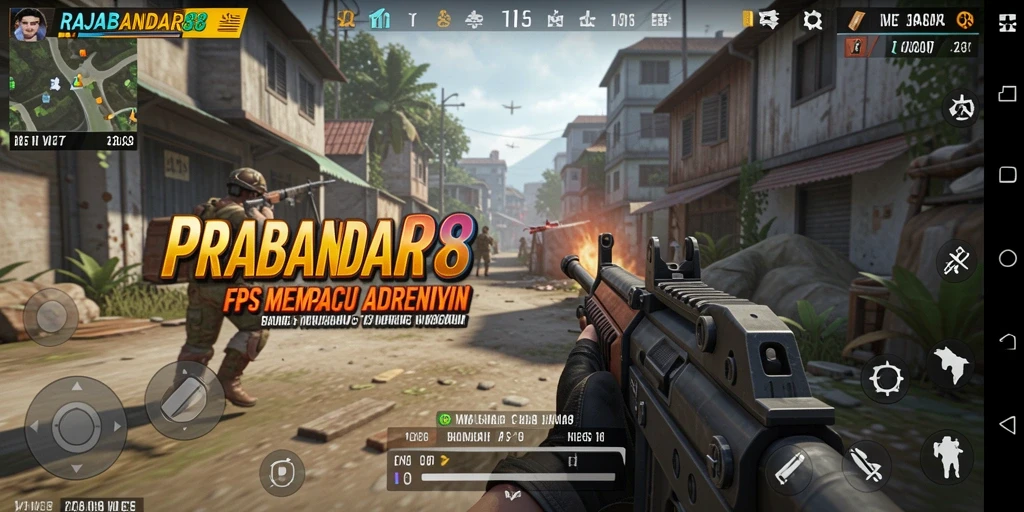 Tampilan gameplay seru dalam RAJABANDAR88 dengan aksi menegangkan.