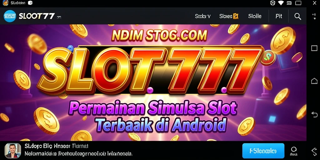 Gameplay SLOT777 yang memukau dengan fitur slot menawan.